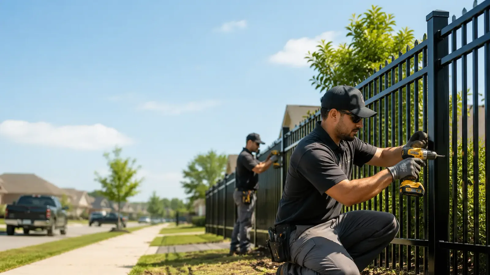 Metal Fence Installation in Barry, MN